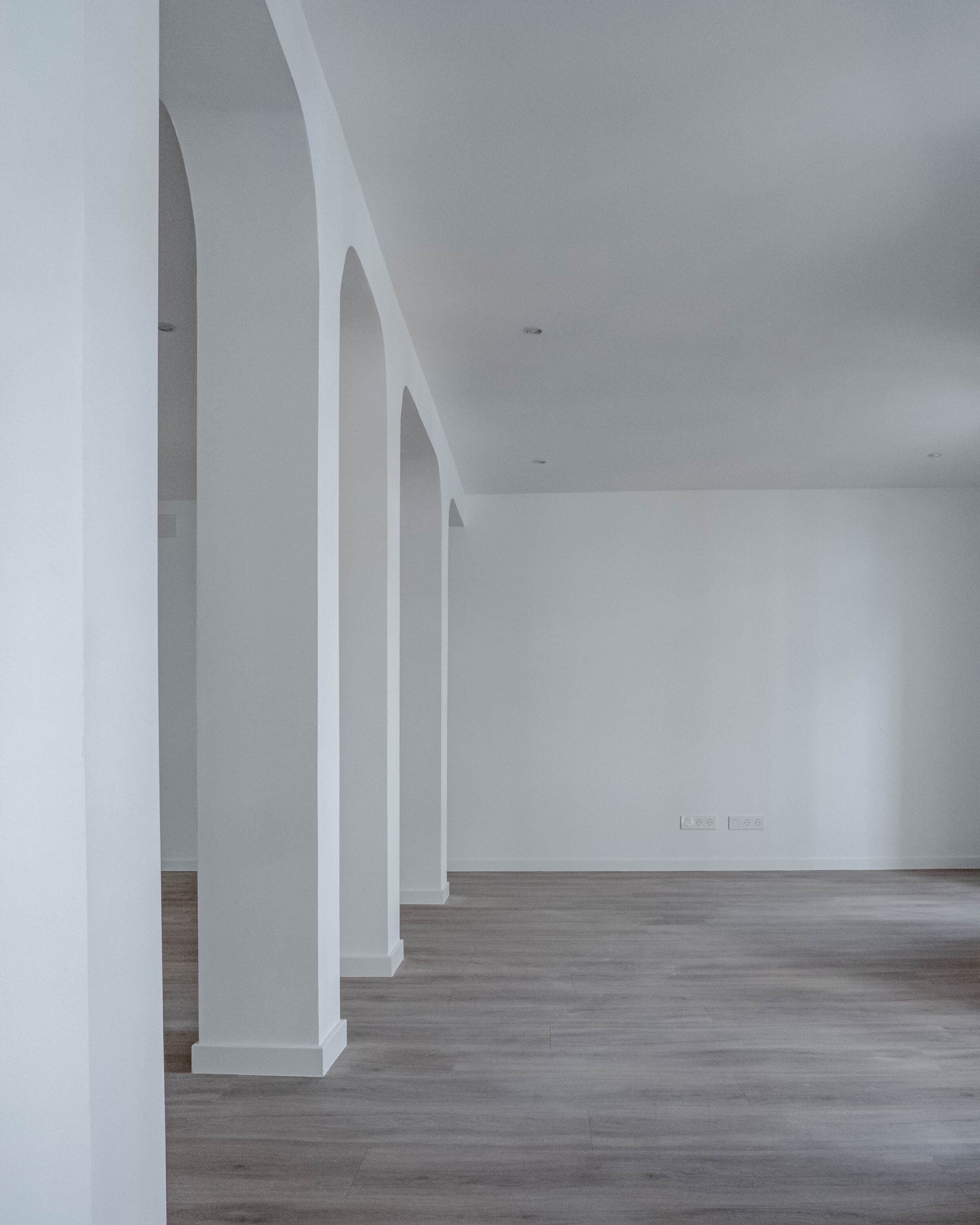 Vivienda Almenara · Arquerías